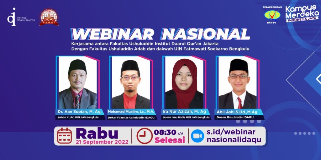 Seminar Nasional Ilmu Hadis, Mengenal Lebih Dekat dengan Tokoh Hadis Nusantara
