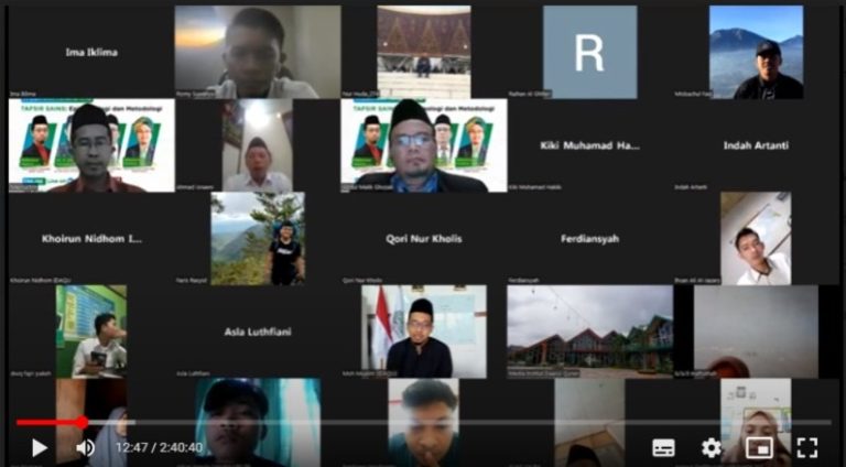 Prodi IAT Fakultas Ushuluddin Idaqu Berkolaborasi dengan UIN Raden Intan Lampung Gelar Webinar Nasional “Tafsir Sains: Epistemologi dan Metodologi”