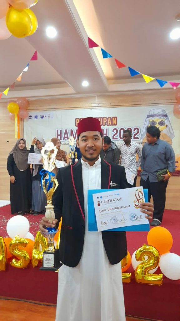 Mahasiswa Fakultas Ushuluddin Kembali Raih Juara Lomba Puisi Bahasa Arab di UIN Jakarta