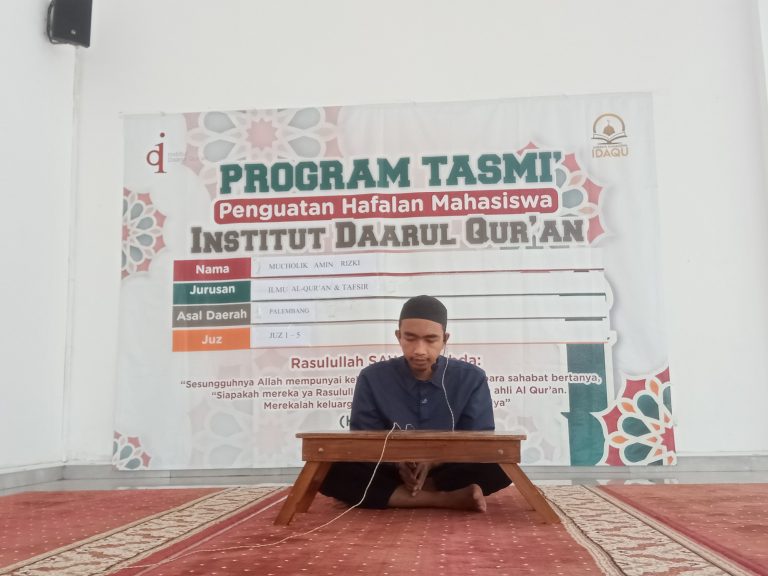 Mahasiswa Prodi IAT Fakultas Ushuluddin Mengikuti Tasmi’ Al-Quran 5 Juz Bil Ghaib