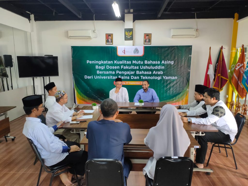 Fakultas Ushuluddin Laksanakan Kegiatan Peningkatan Bahasa Arab Dosen dengan Pakar dari Yaman