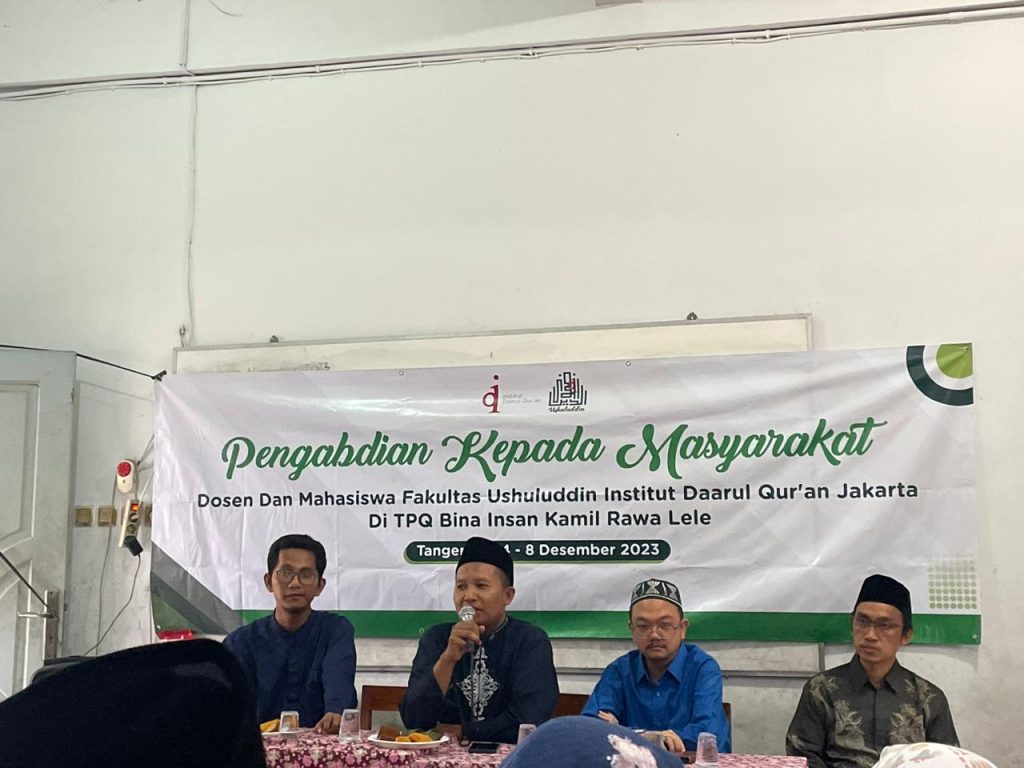 Dosen dan Mahasiswa Fakultas Ushuluddin Laksanakan Pengabdian di TPQ Bina Insan Kamil Jakarta