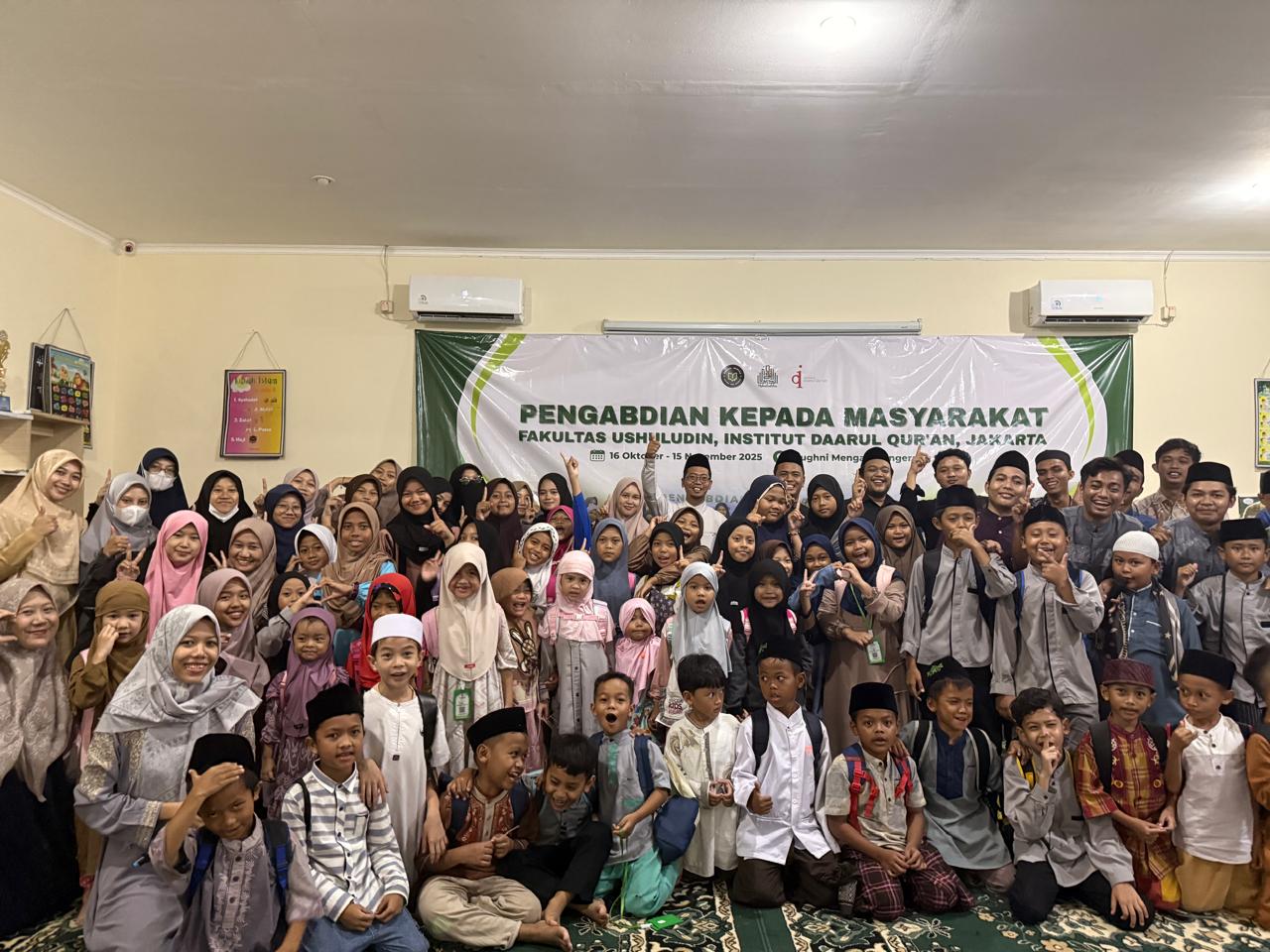 Mahasiswa Fakultas Ushuluddin IDAQU Laksanakan Pengabdian Masyarakat di Yayasan Mughni Mengaji